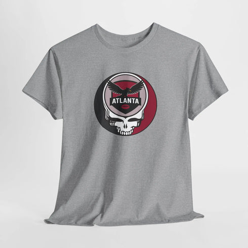 Grateful Dead - Atlanta Falcons Stealie Grateful Dead Steal Your Face T-Shirt - NFL - StealieShop